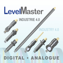  LevelMaster – The perfect level sensor for conductive and adhesive products – Analogue – Digital – All Options Are Possible – You Decide